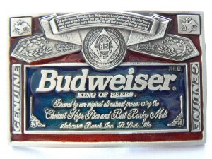 Budweiser Belt Buckle