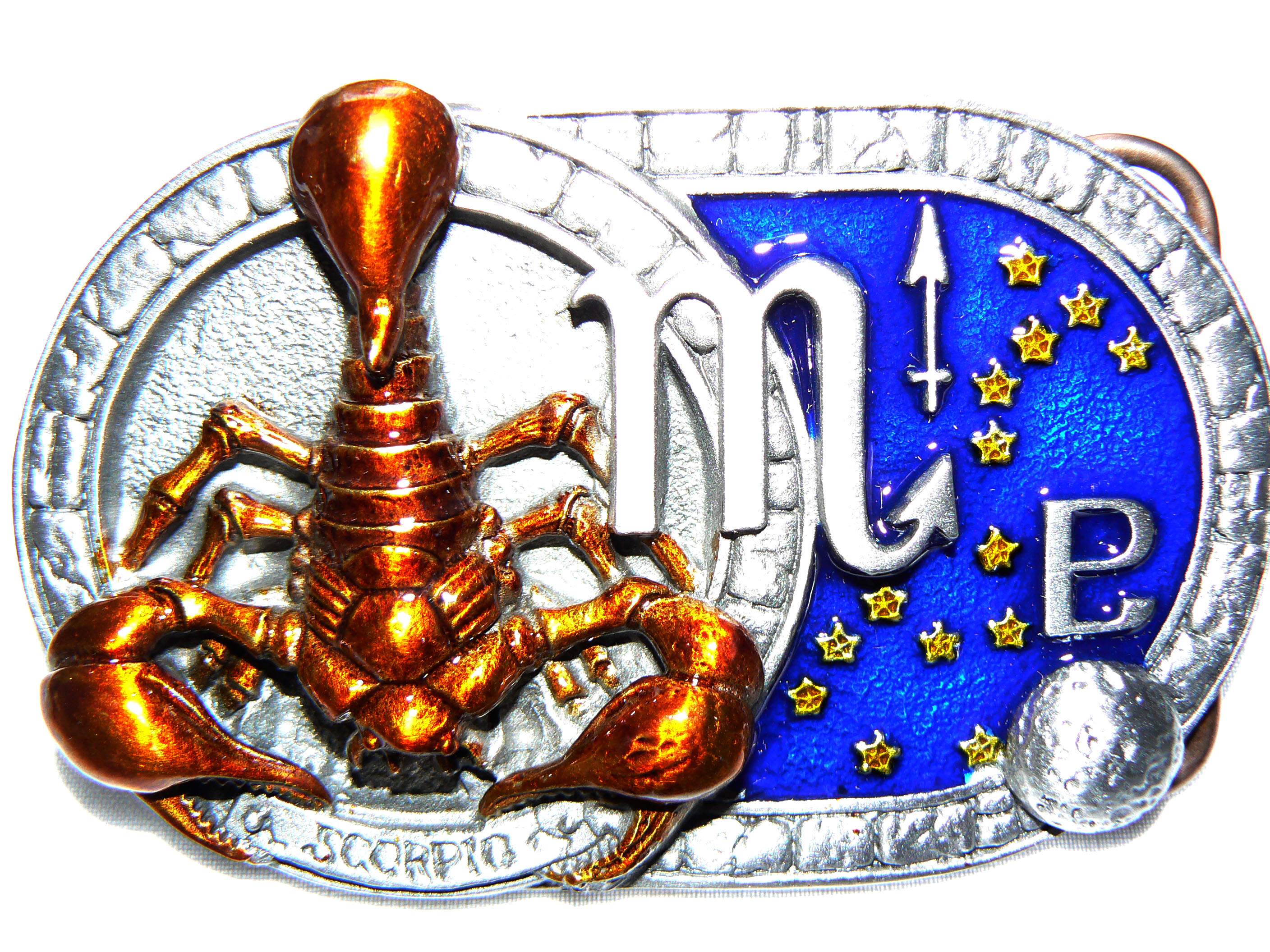 Scorpio Belt Buckle