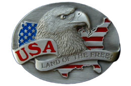 Land of the Free Buckle